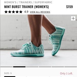 Nobull trainers size 7